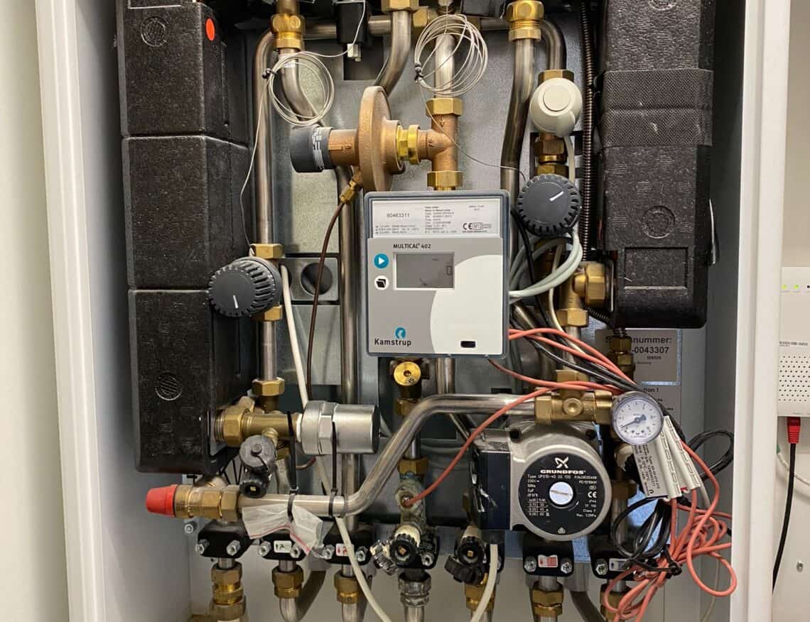 new boiler install