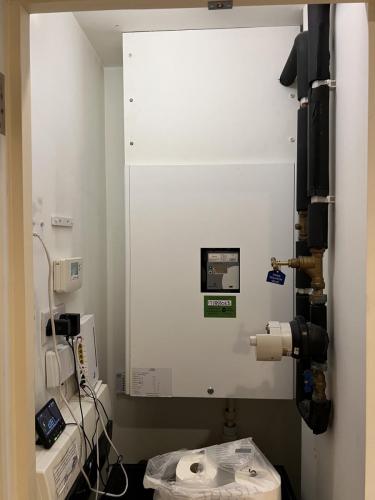 MagnaCleanse HIU heating system flushing