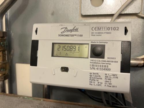 Danfoss Sonometer 1100 - battery replacement